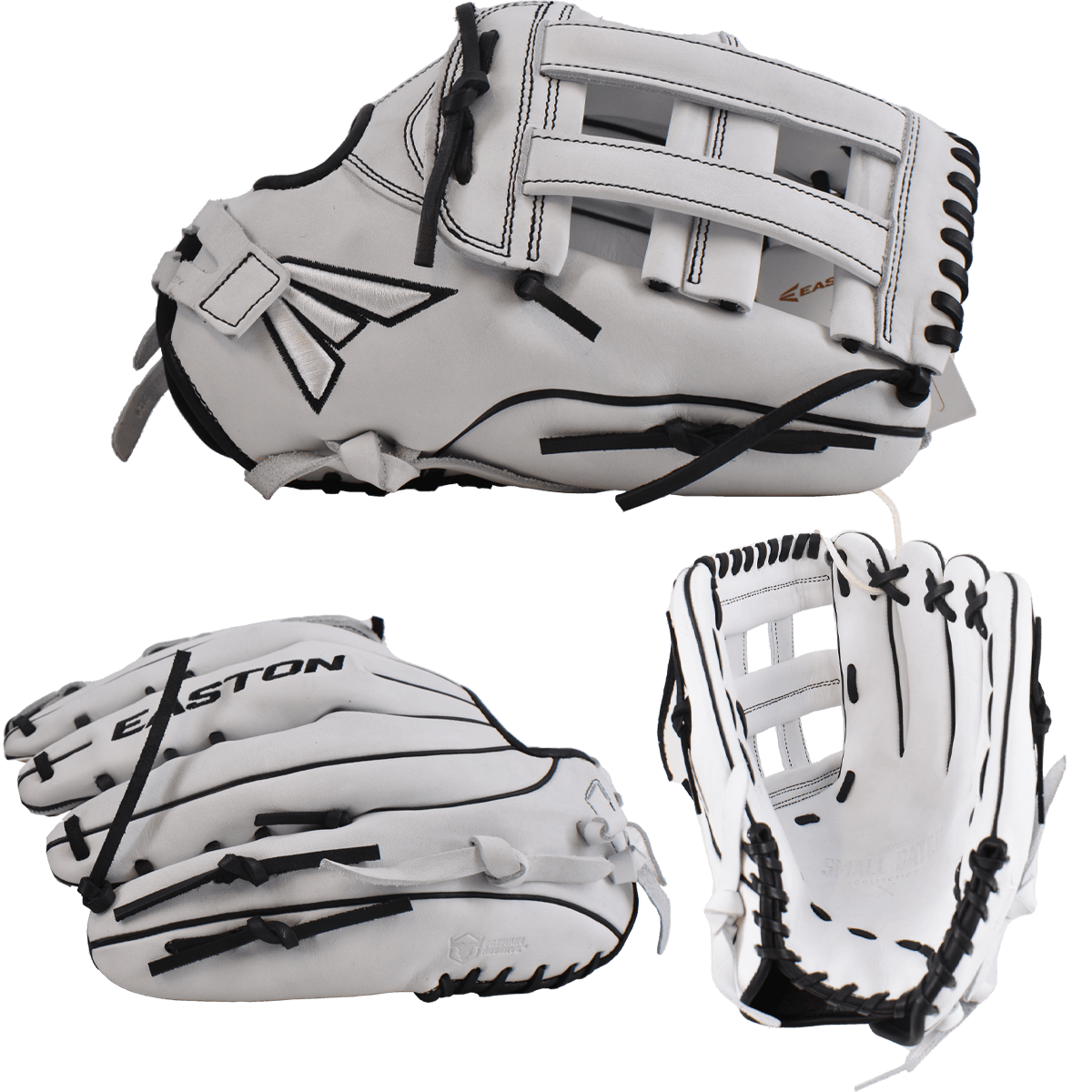 Easton Small Batch No. 68 Slowpitch Softball Glove - White/Black