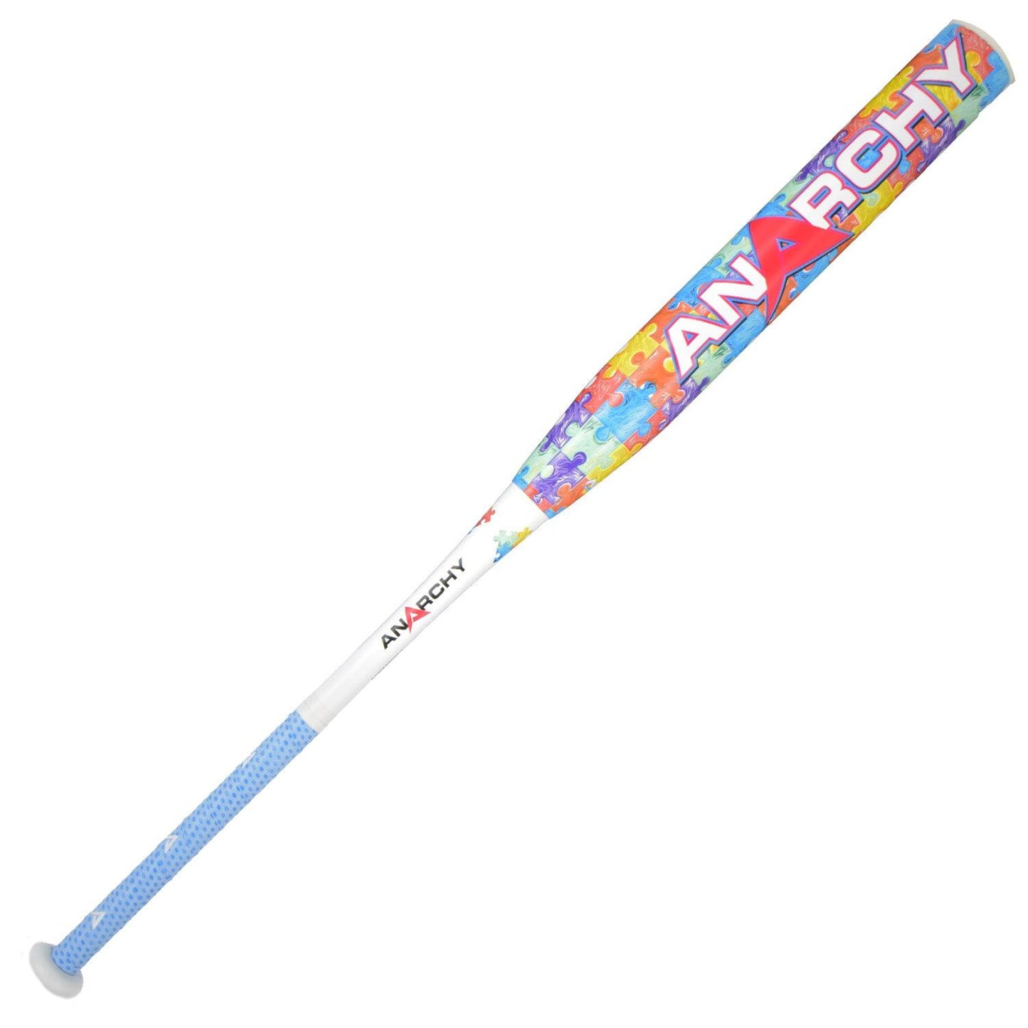 2024 Anarchy Autism Awareness .5oz End Load USSSA Slowpitch Softball Bat ASPAA24U