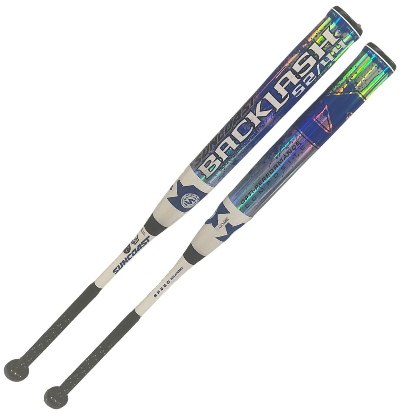2024 Suncoast Backlash2 52/44 12 Balanced 2PC ASA/USA SP2 Slowpitch Softball Bat