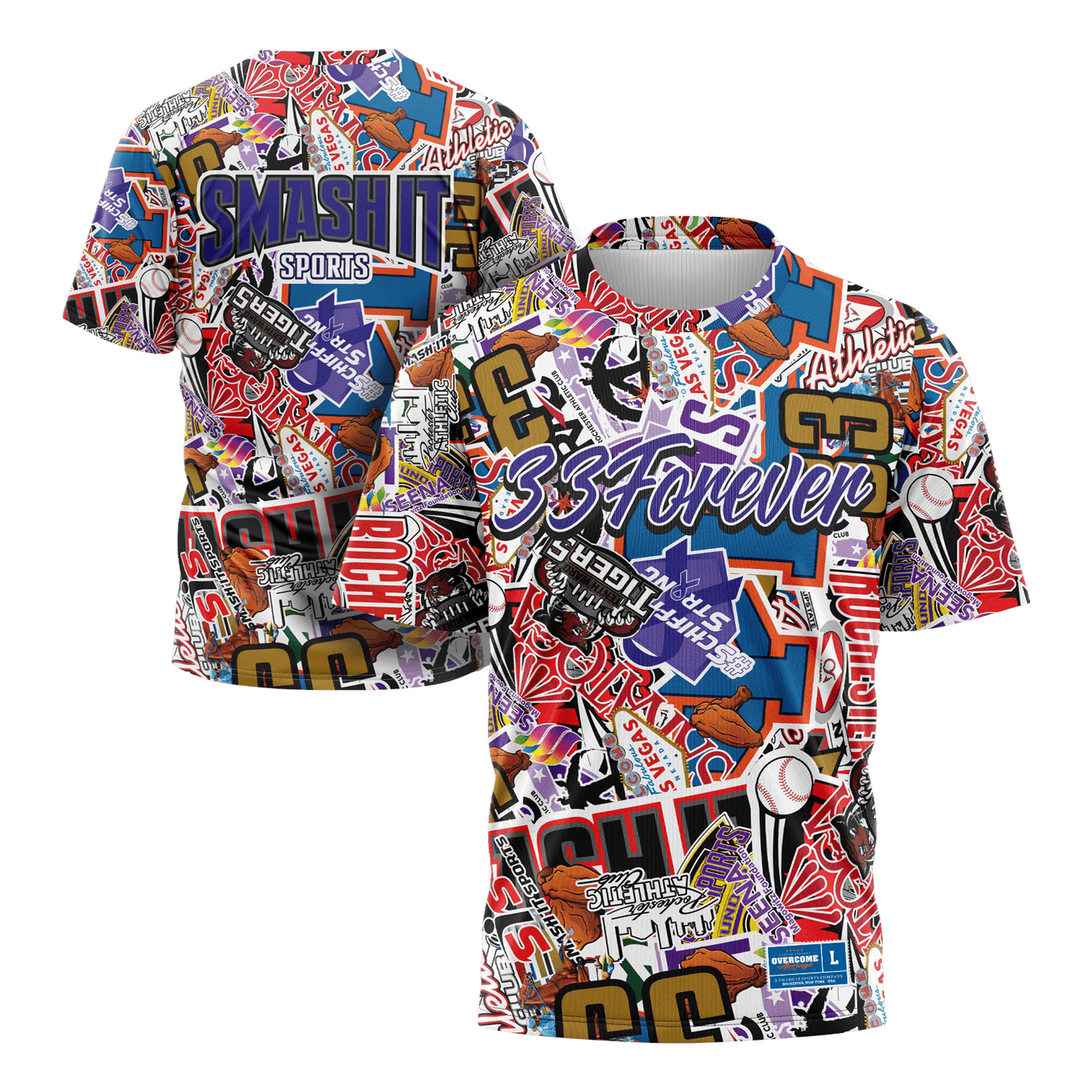 Smash It Sports Short Sleeve Shirt - 33 Forever