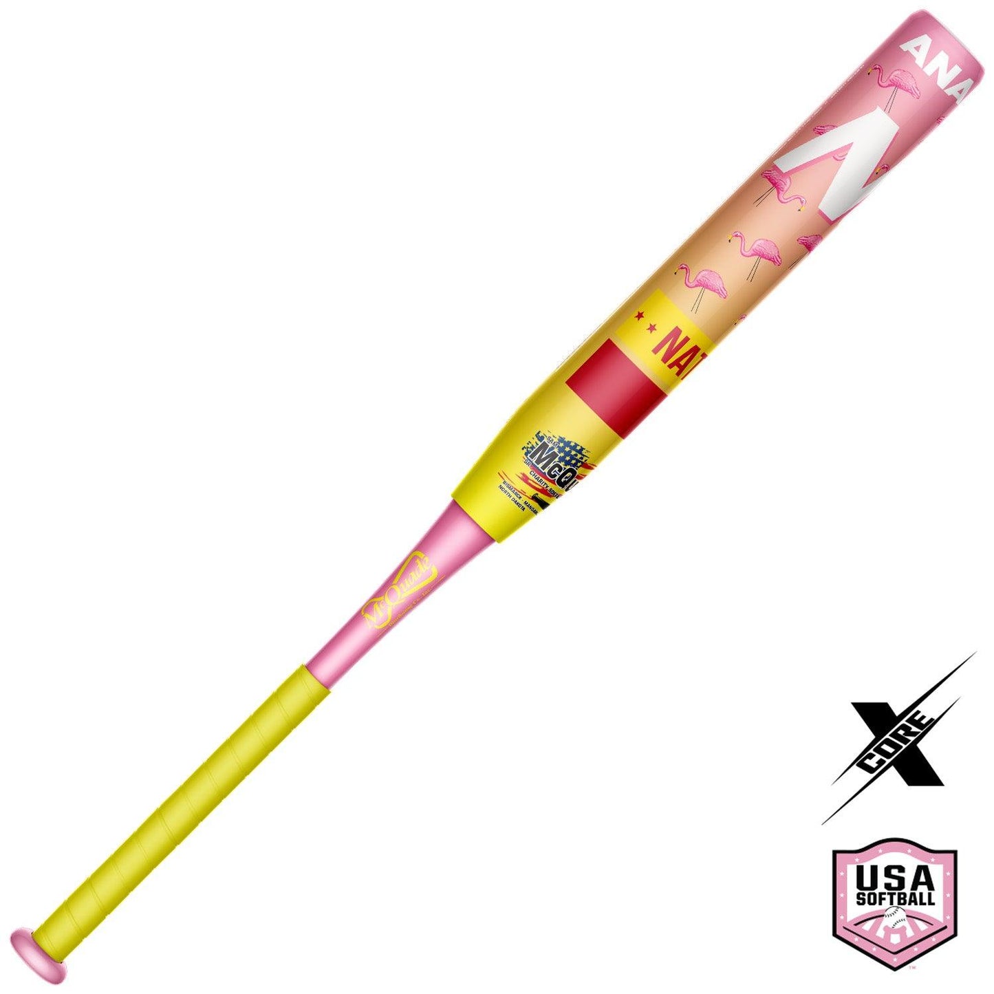 2021 Anarchy Naturdays Collectors Edition 2PC - 12- .5oz End Load - USA/ASA Slowpitch Softball Bat A21ANTD12-2