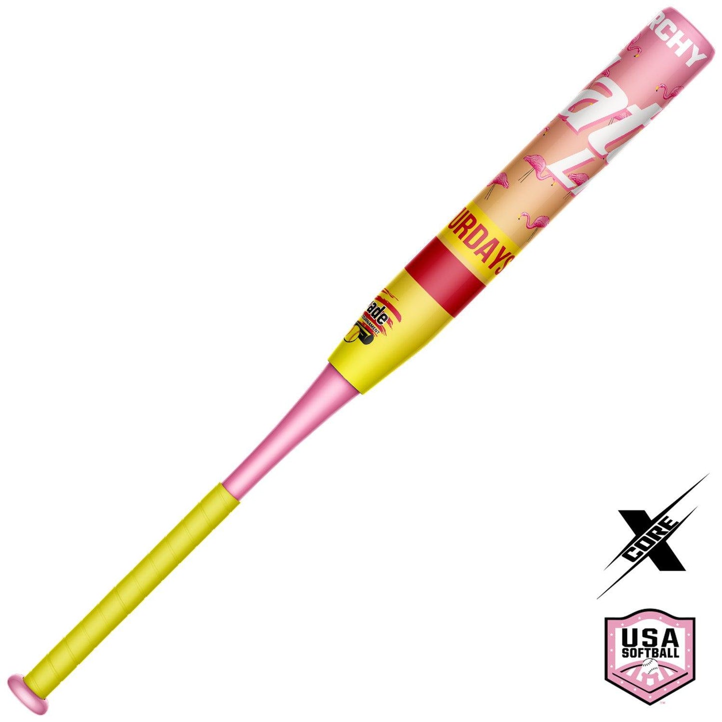 2021 Anarchy Naturdays Collectors Edition 2PC - 12- .5oz End Load - USA/ASA Slowpitch Softball Bat A21ANTD12-2