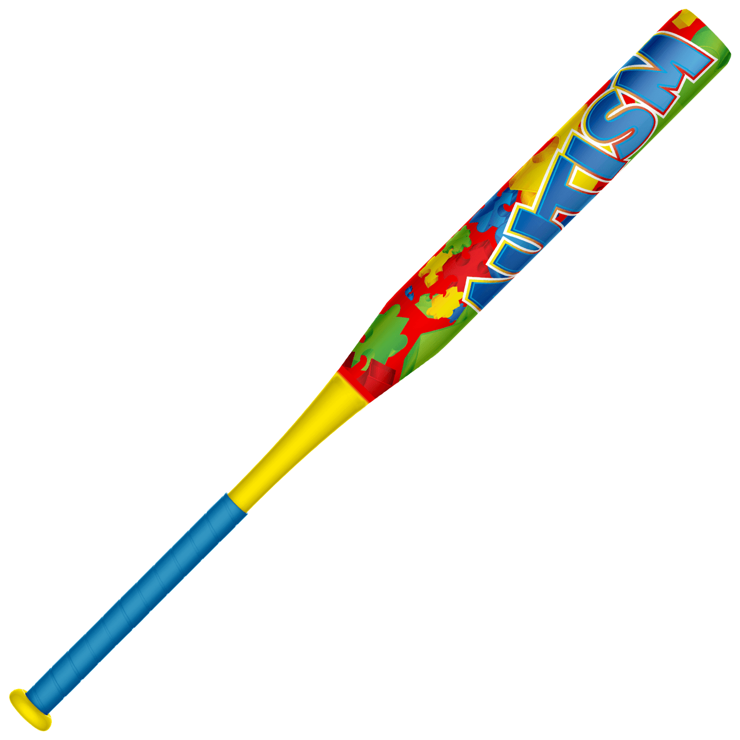 2021 Anarchy Autism Limited Edition 1PC - 12.5- 1oz End Load - USA/ASA Slowpitch Softball Bat A20AASM1-1