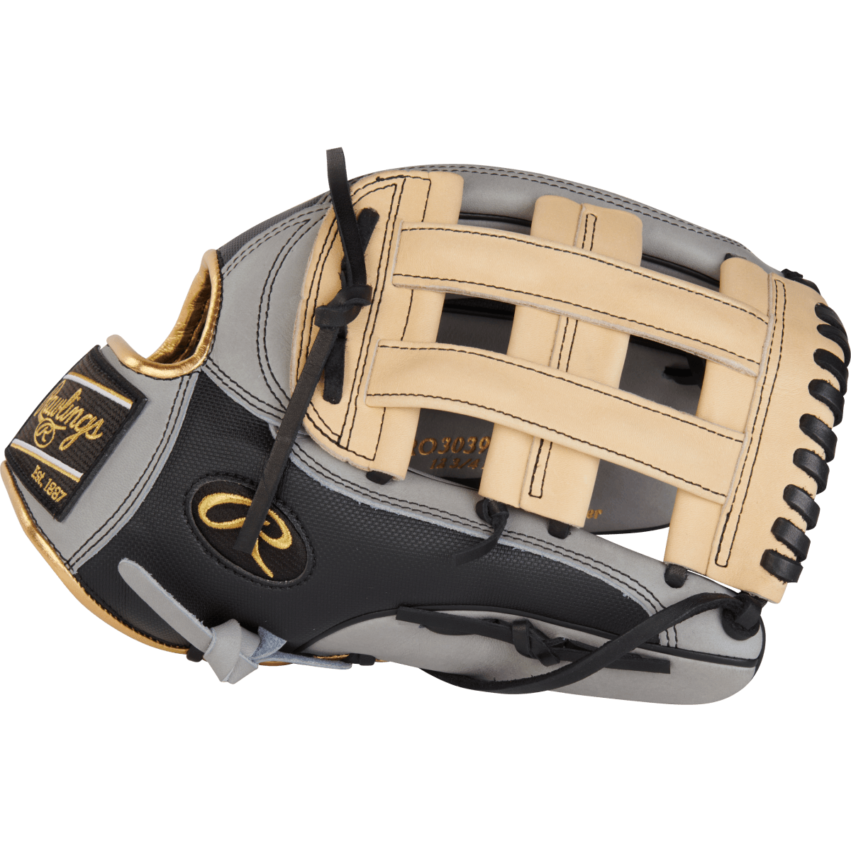2022 Rawlings Heart of the Hide 12.75″ Apr23' Gold Glove Club - PRO3039-6GCSS