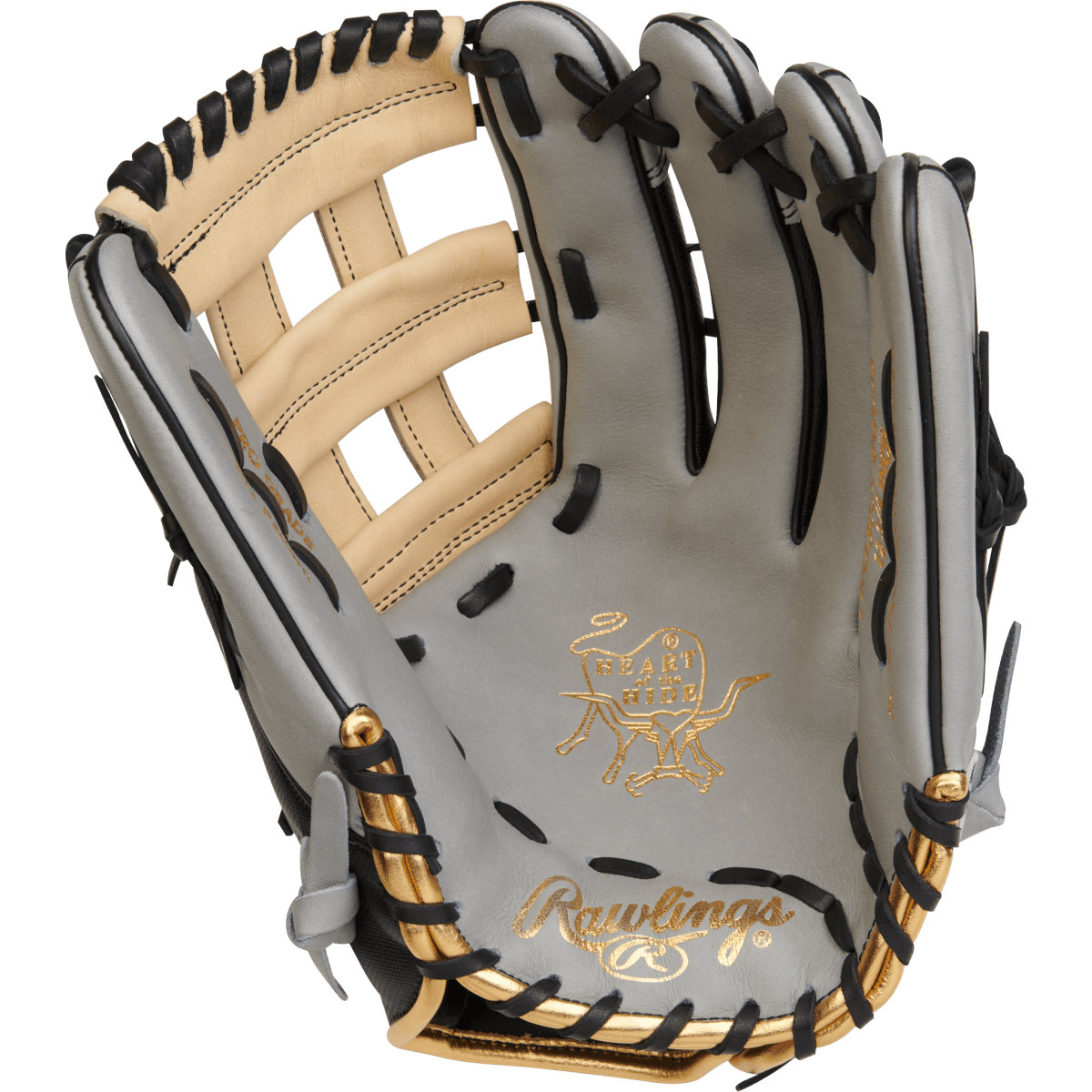 2022 Rawlings Heart of the Hide 12.75″ Apr23' Gold Glove Club - PRO3039-6GCSS