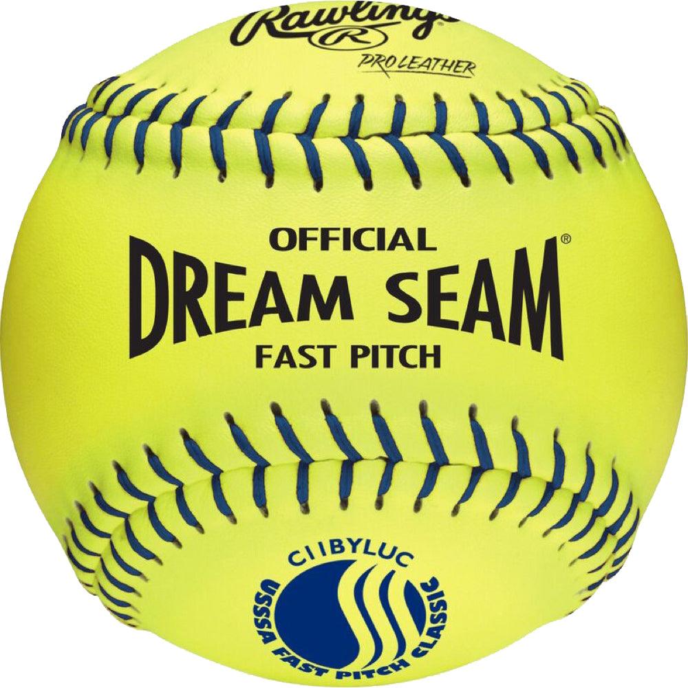 Rawlings USSSA 11 Official Dream Seam Fastpitch Softballs C11BYLUC
