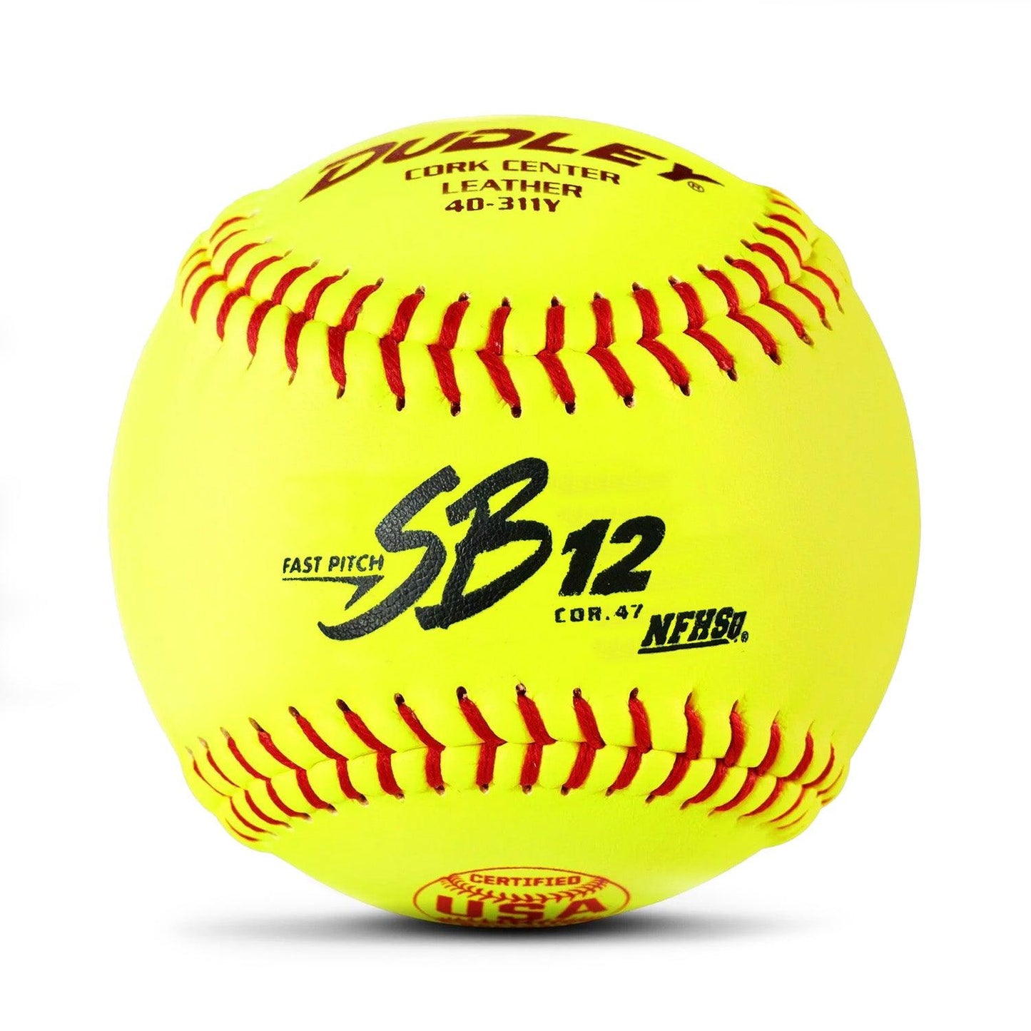 Dudley 12 USA-NFHS SB 12 Fastpitch Softballs - 4D311Y