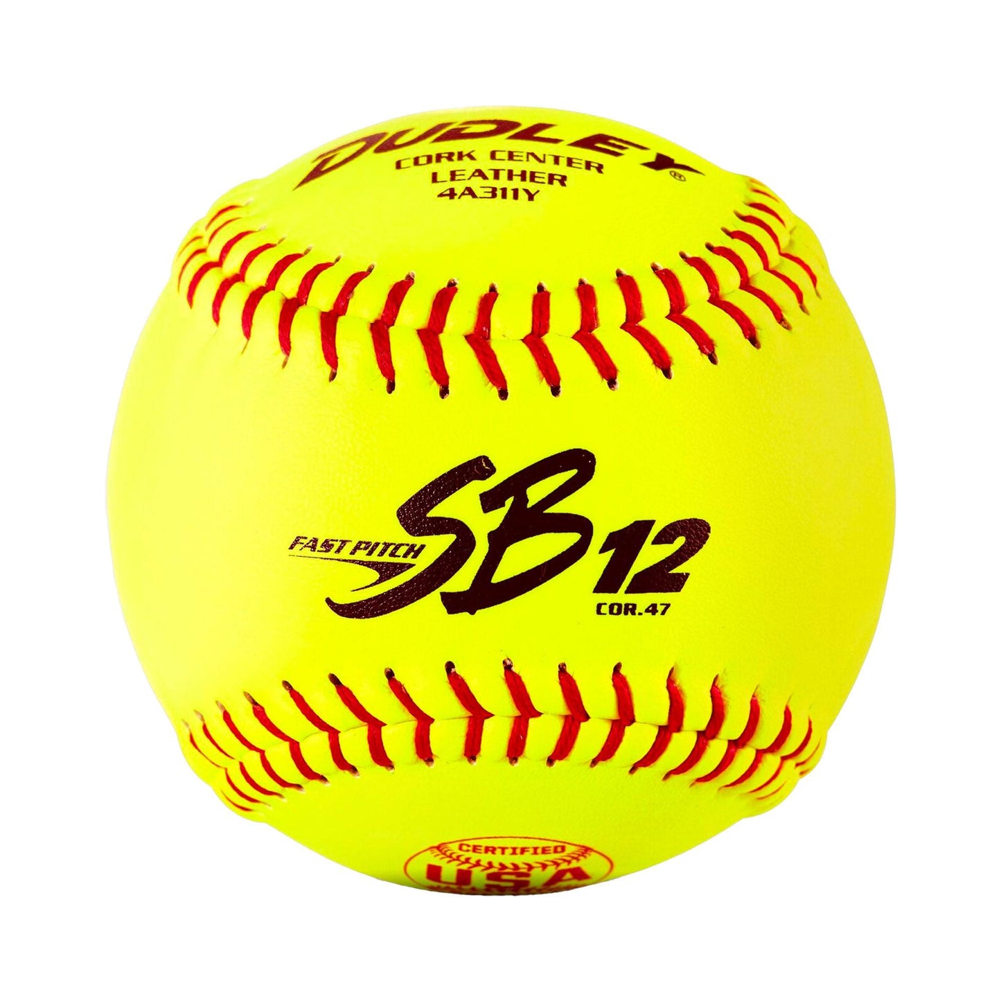 Dudley 12 USASB SBC Fastpitch Softballs - 4A311Y