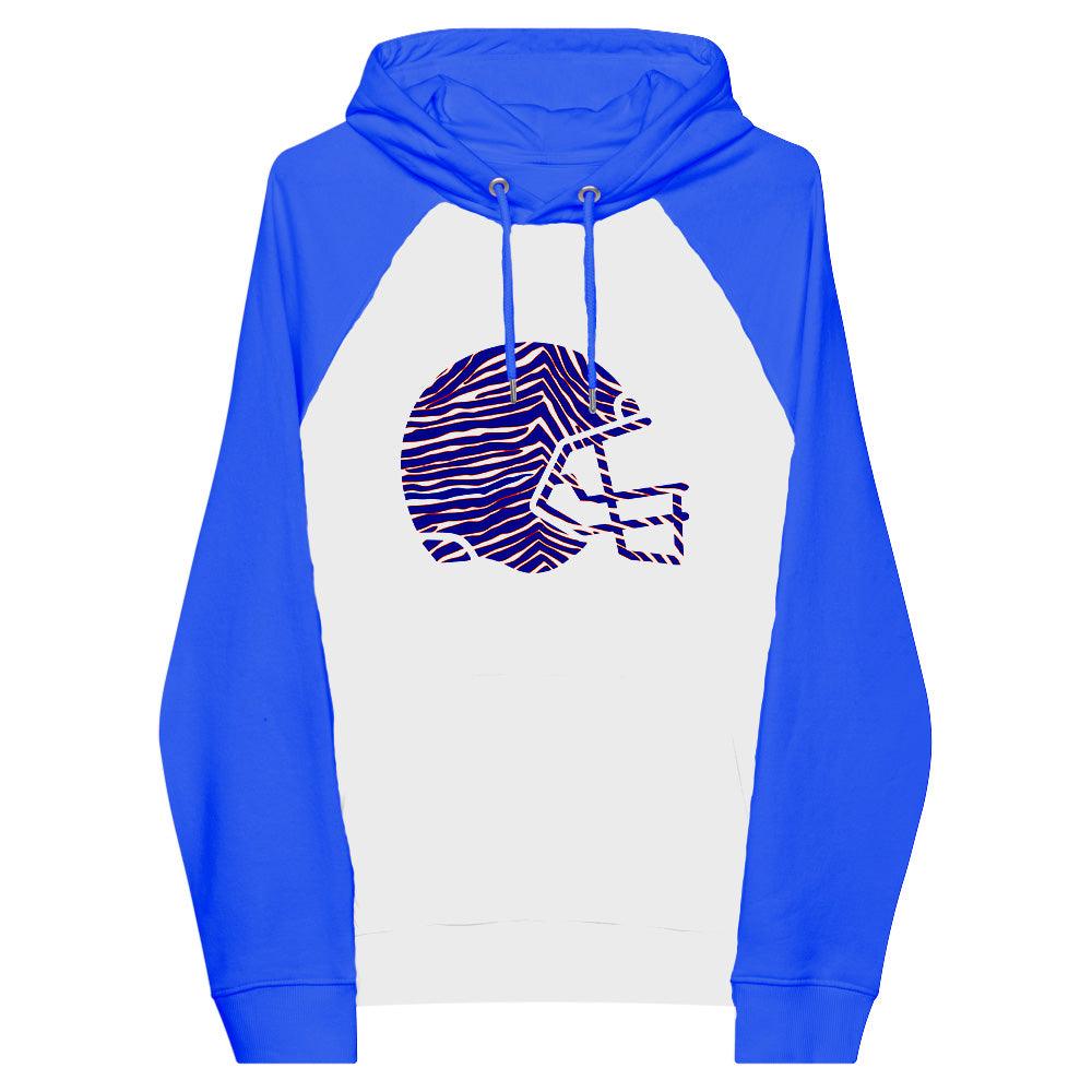 Football Team - Helmet - Performance Defender Hoodie - Royal