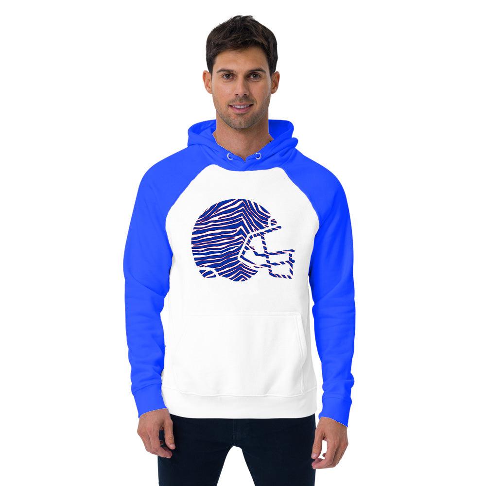Football Team - Helmet - Performance Defender Hoodie - Royal