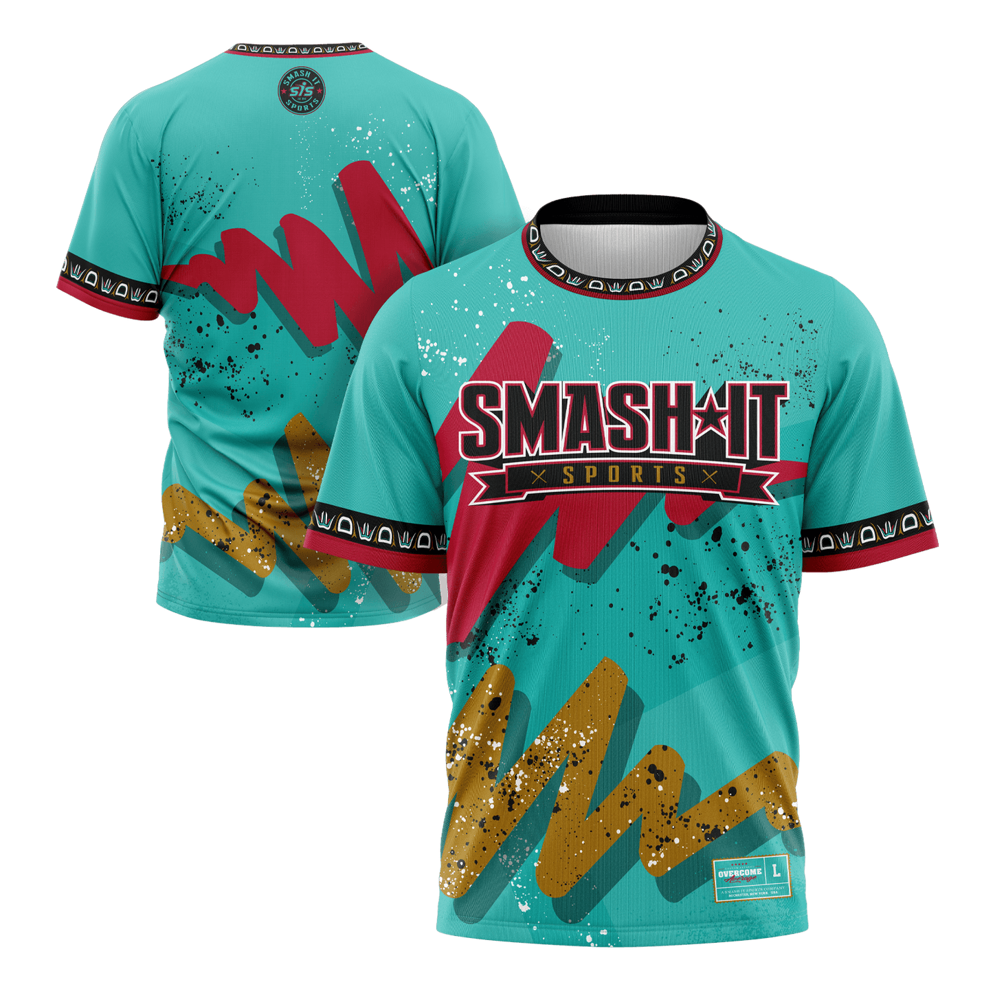 Smash It Sports Short Sleeve Shirt - Grizz