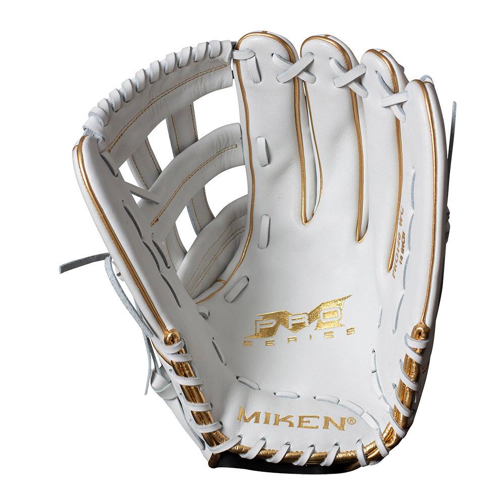 Miken White Gold PRO Series 13 Slowpitch Fielding Glove - PRO130-WG
