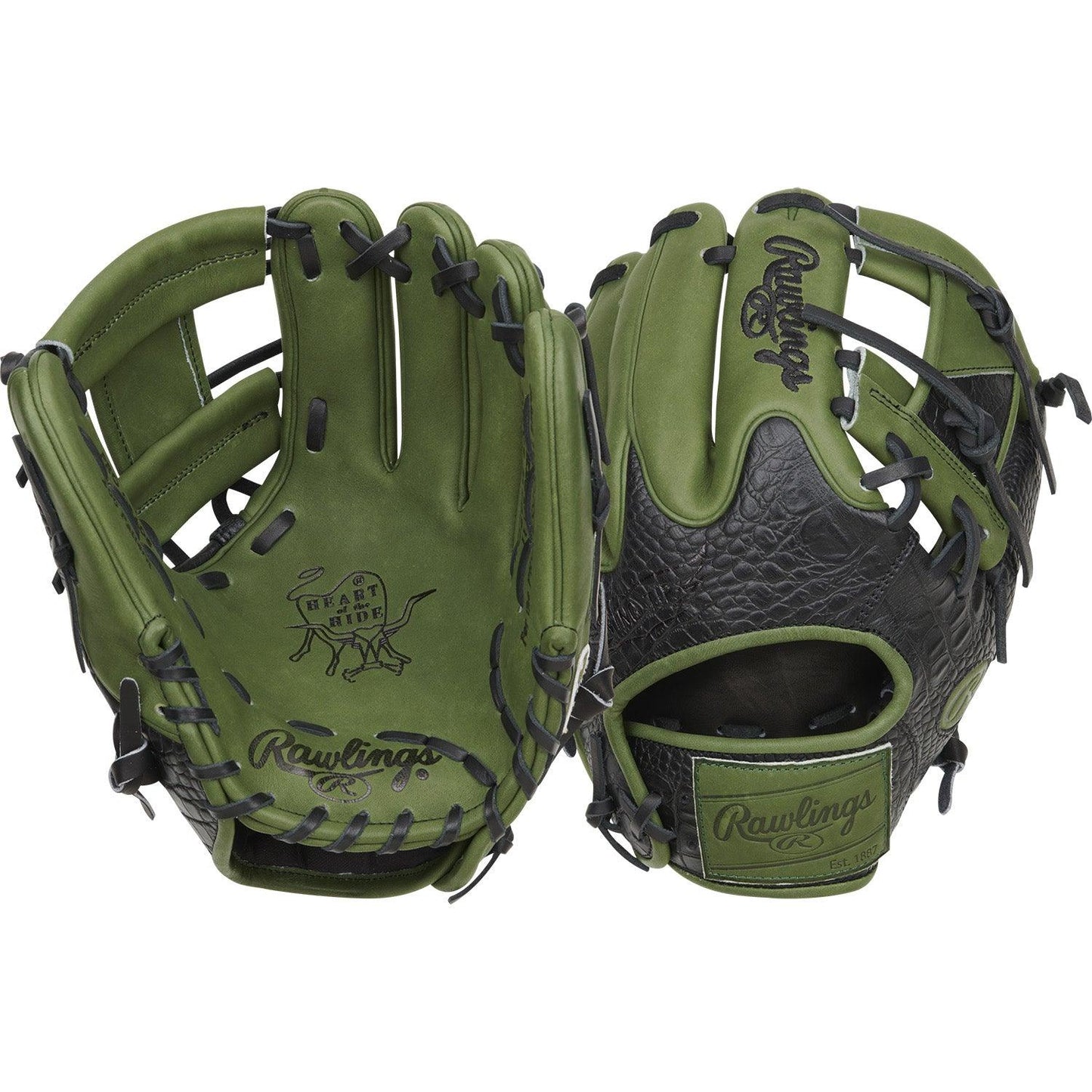 Rawlings Heart Of The Hide Color Sync 11.5 Baseball Glove - RPRO204W-2XMG