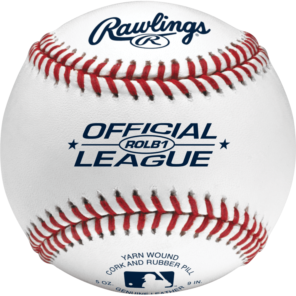 Rawlings Official League Competition Baseballs ROLB1 (Dozen)