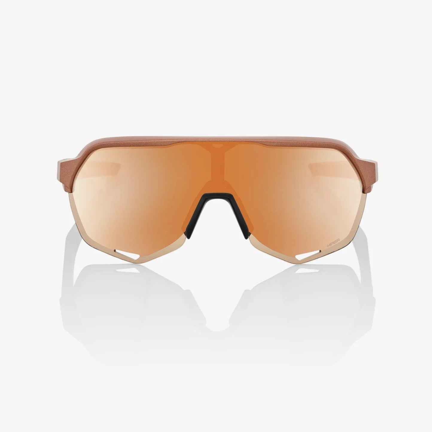 100 Percent Sunglasses - S2 - Matte Copper Chromium - HiPER Copper Mirror Lens