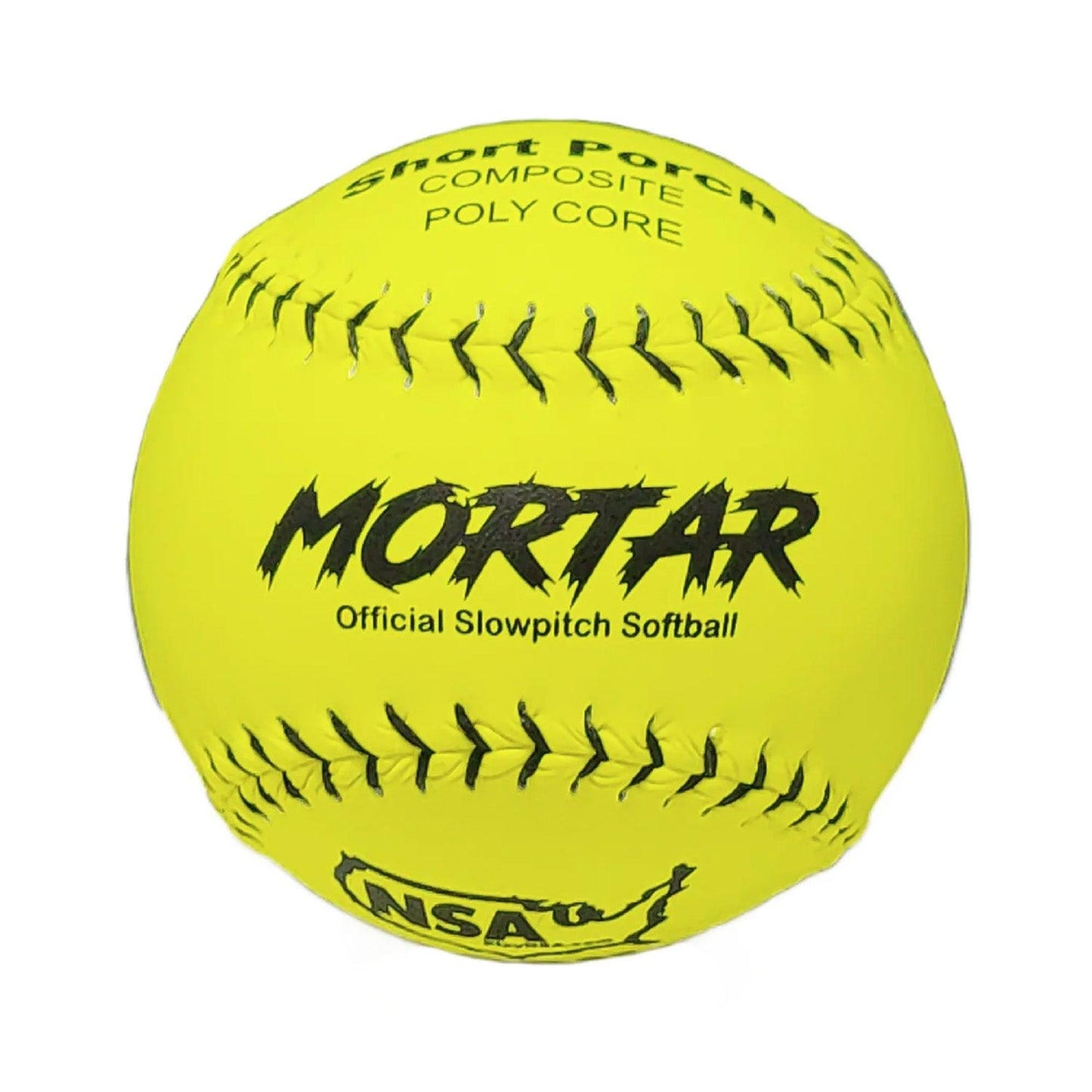 Short Porch Mortar NSA Icon 44/400 12 Slowpitch Softballs