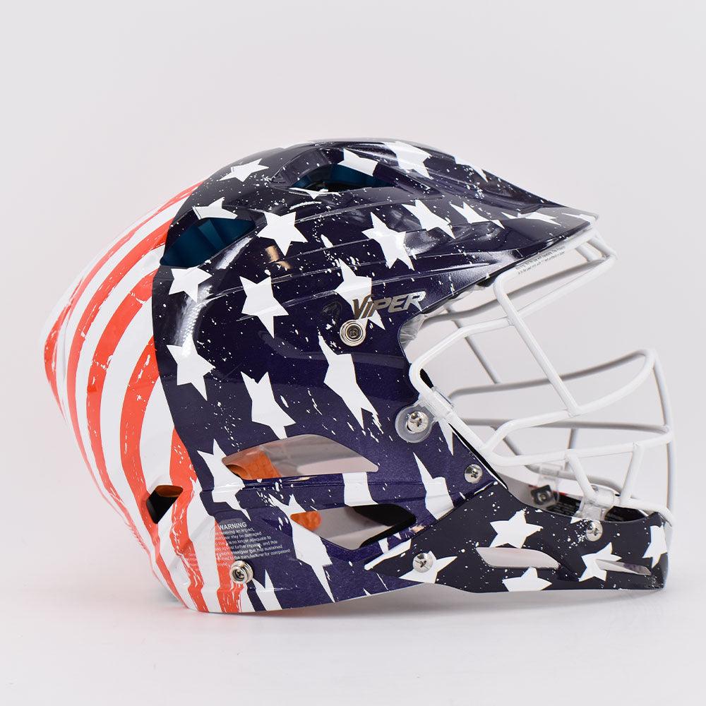 Viper Softball Pitchers Helmet - Stars and Stripes