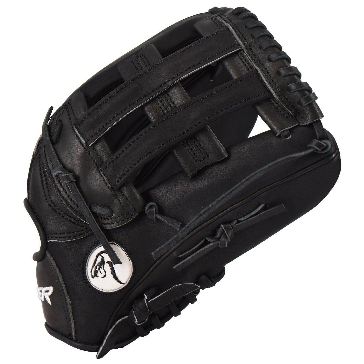 Viper Premium Leather Slowpitch Softball Fielding Glove Game Ready Edition - VIP-H-SL-BLK-001