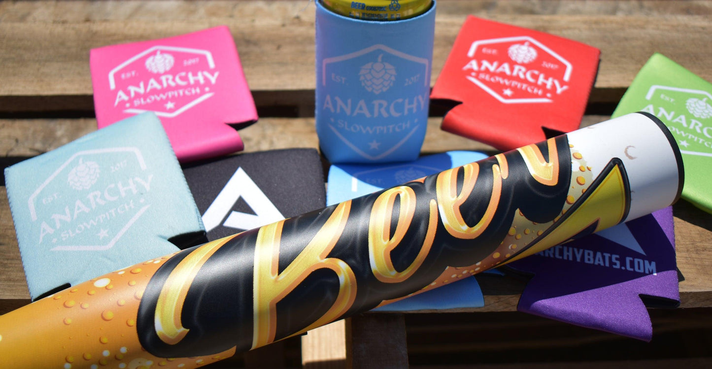 2024 Anarchy Beer 1/2oz End Load USSSA Slowpitch Softball Bat ASPBR24U