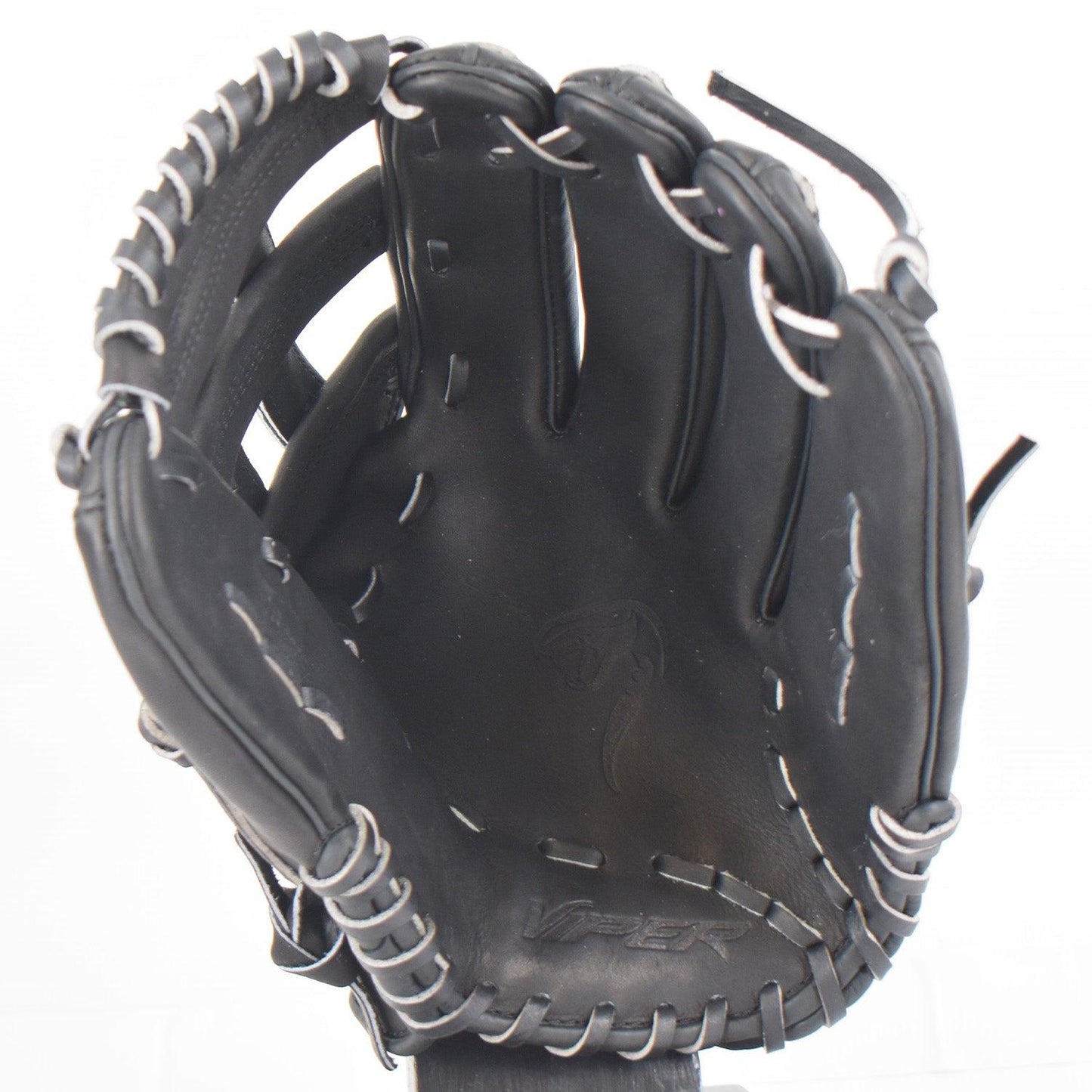 Viper Japanese Kip Leather Slowpitch Softball Fielding Glove Blackout