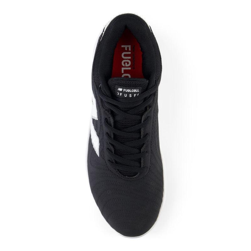 New Balance Women's FuelCell FUSE v4 Metal Fastpitch Softball Cleats - Black / Optic White - SMFUSEK4