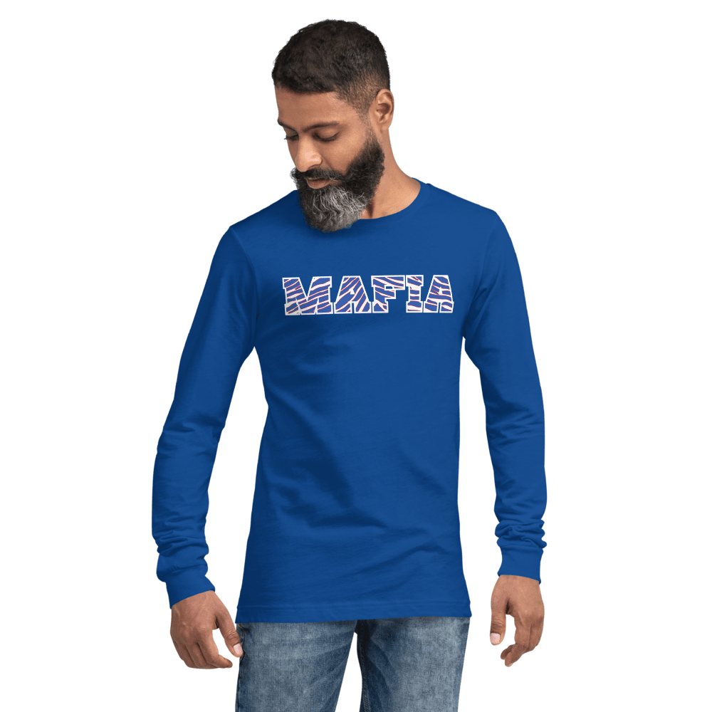 Performance Crew Neck Long Sleeve Shirt - Mafia - Royal