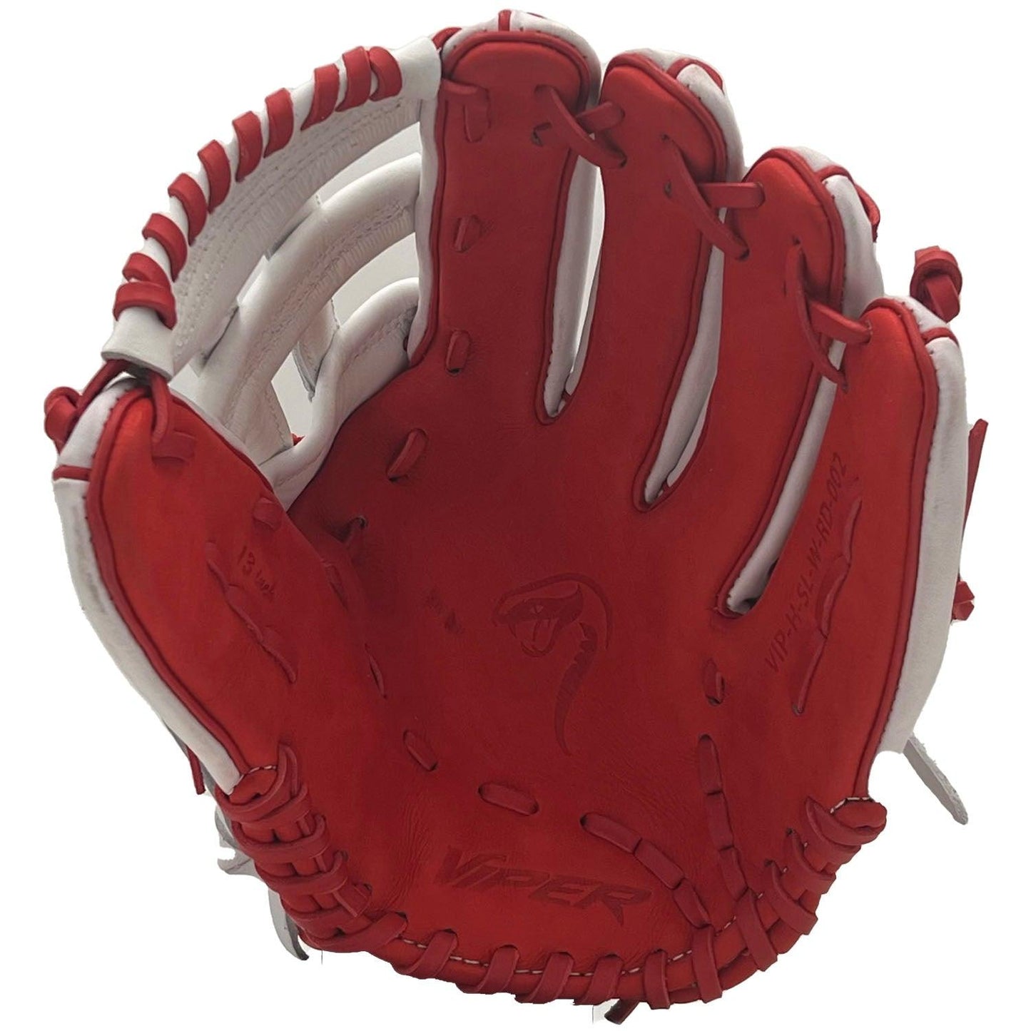 Viper Premium Leather Slowpitch Softball Fielding Glove – Game Ready Edition - VIP-H-SL-W-RD-002