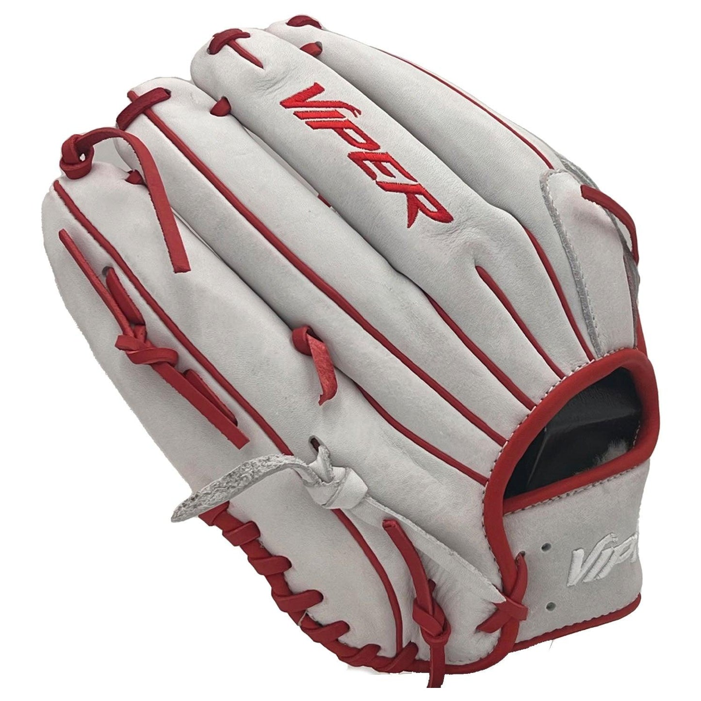Viper Premium Leather Slowpitch Softball Fielding Glove – Game Ready Edition - VIP-H-SL-W-RD-002