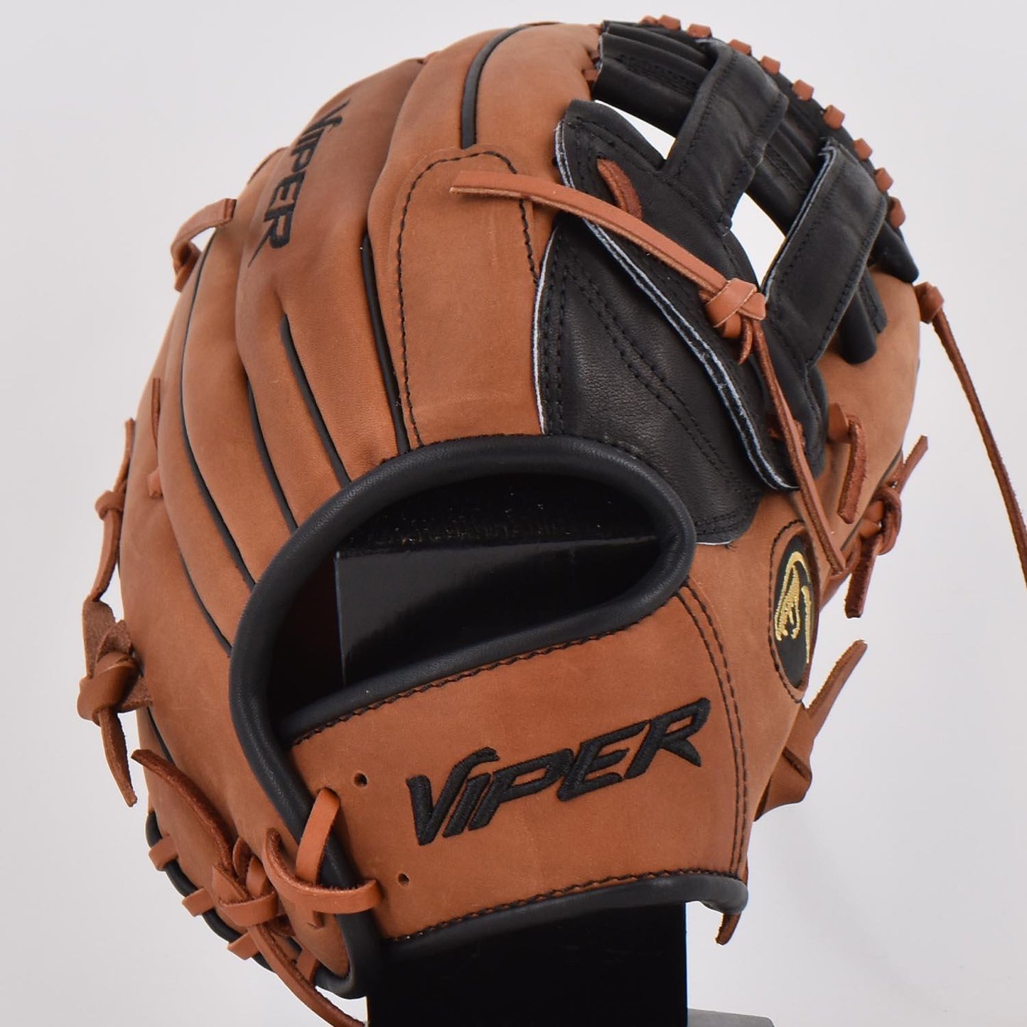 Viper Japanese Kip Leather Slowpitch Softball Fielding Glove “ Brown/Black