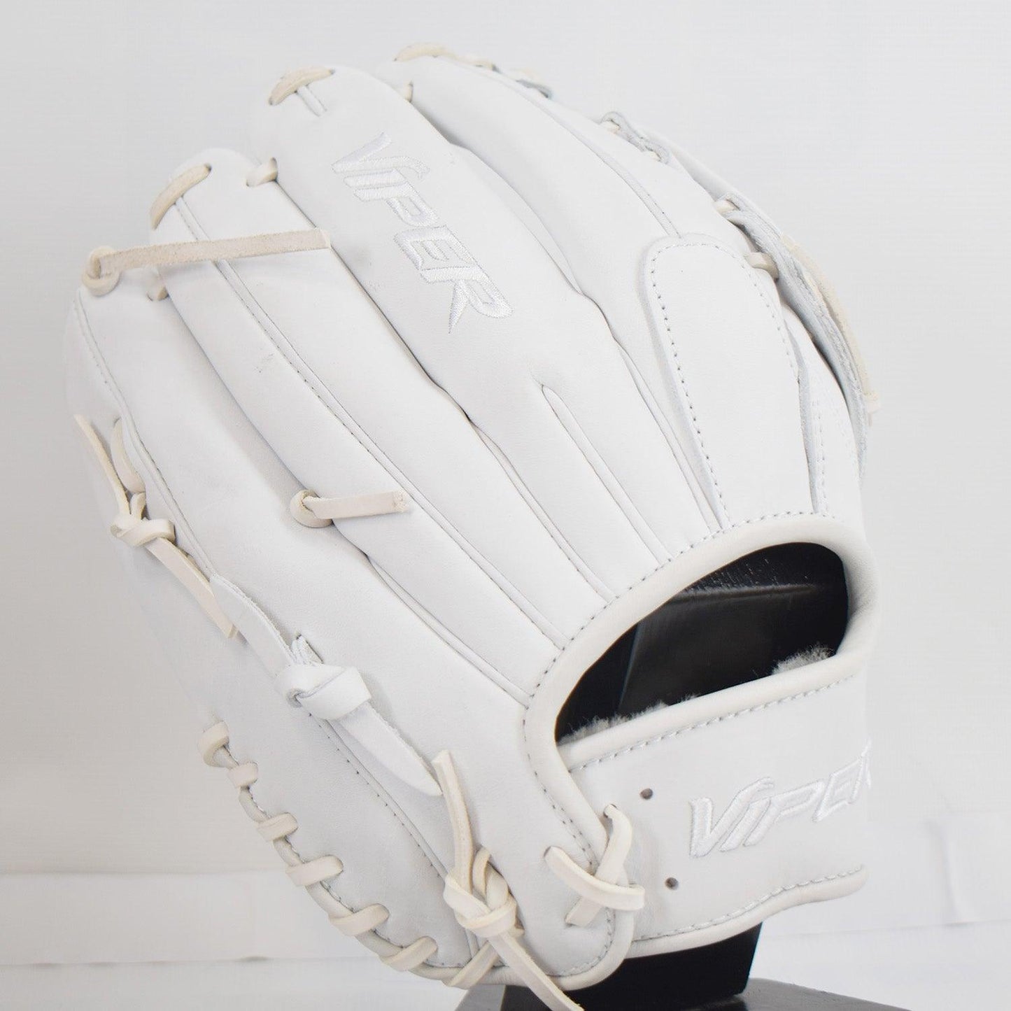 Viper Japanese Kip Leather Slowpitch Softball Fielding Glove Whiteout