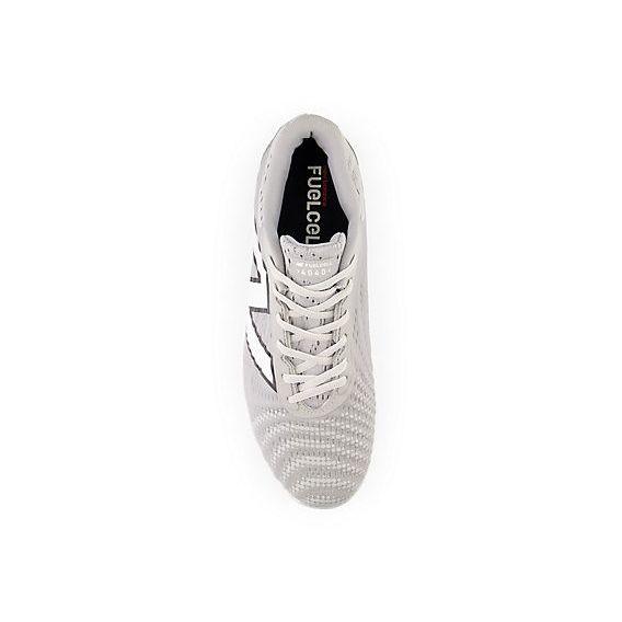 New Balance Men's FuelCell 4040 V7 Metal Baseball Cleats - Raincloud / Optic White - L4040TG7