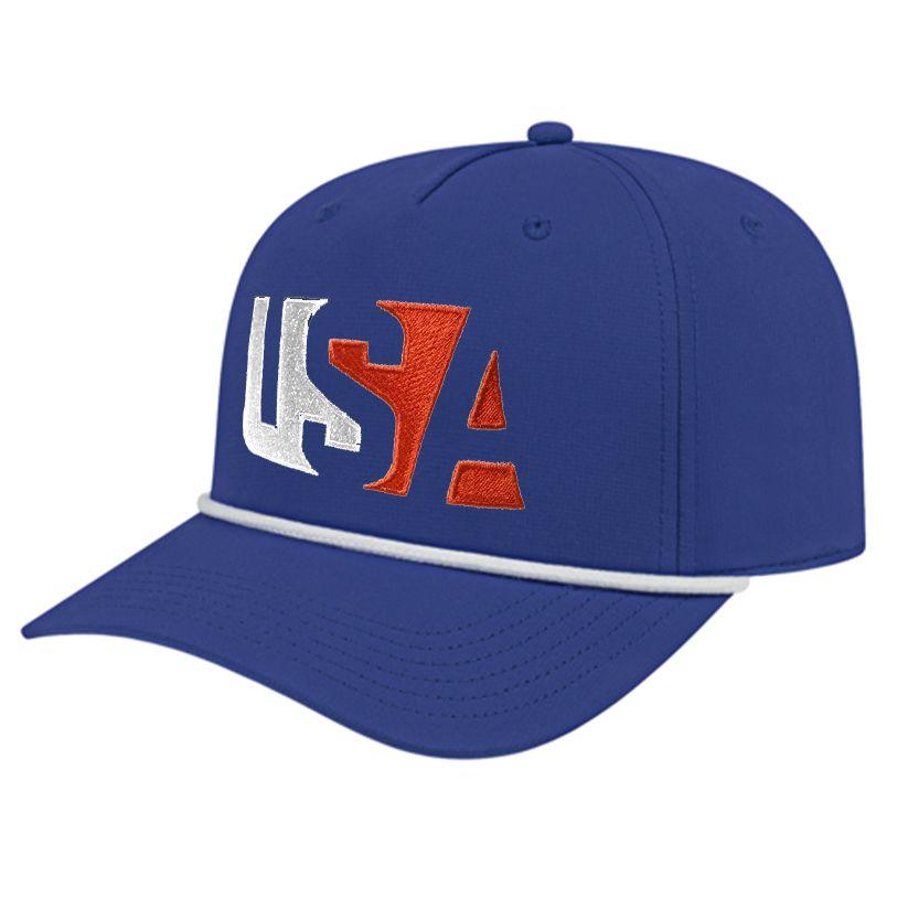 Team USA Shadow Snapback Hat - Navy