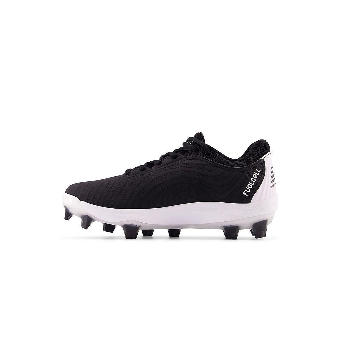 New Balance Women's FuelCell FUSE v4 Molded Fastpitch Softball Cleats - Black/Optic White - SPFUSEK4