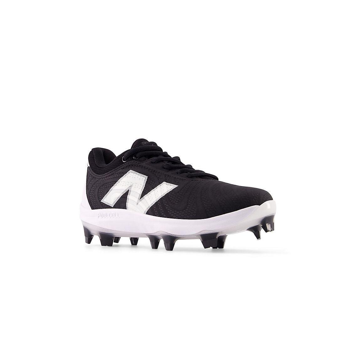 New Balance Women's FuelCell FUSE v4 Molded Fastpitch Softball Cleats - Black/Optic White - SPFUSEK4