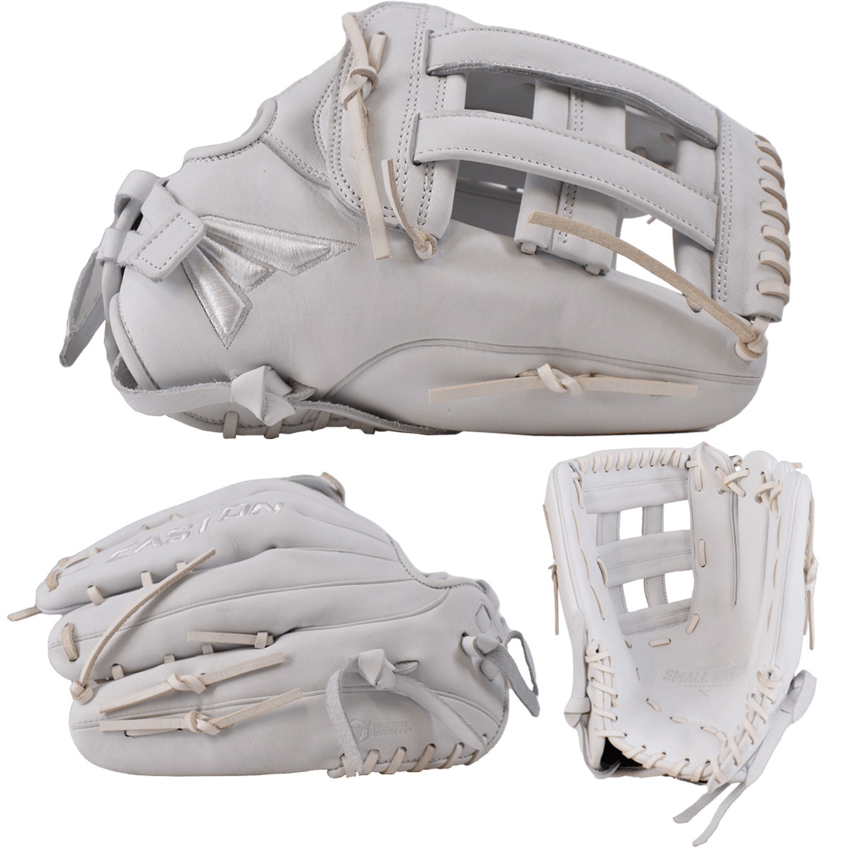 Easton Small Batch No. 70 Slowpitch Softball Glove - White/White