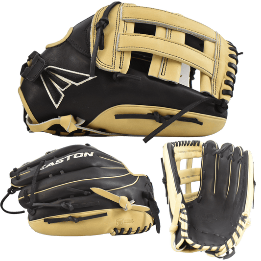 Easton Small Batch No. 65 Slowpitch Softball Glove - Black/Camel