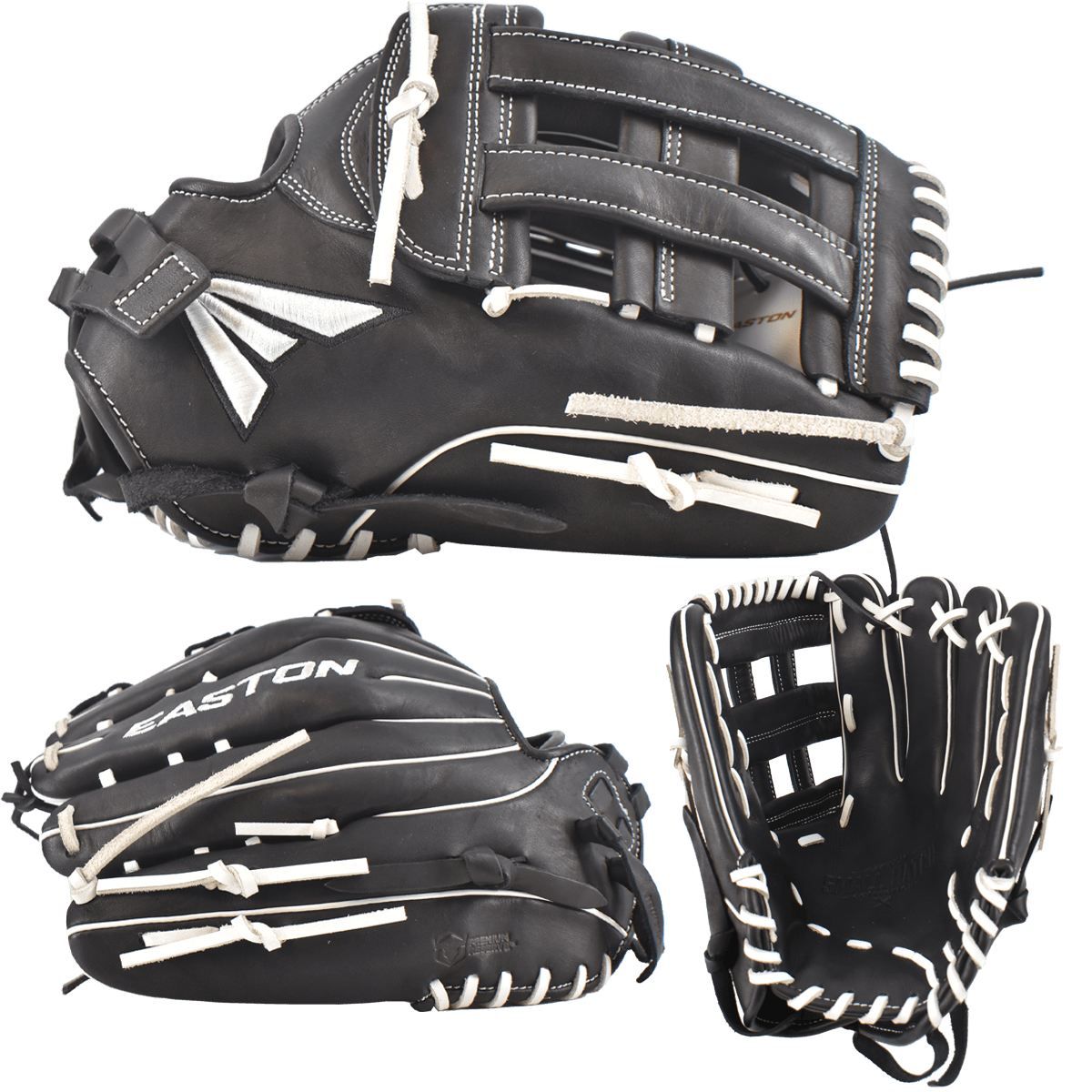 Easton Small Batch No. 63 Slowpitch Softball Glove - Black/White
