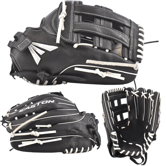 Easton Small Batch No. 63 Slowpitch Softball Glove - Black/White