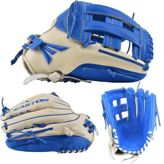 Easton Small Batch No. 69 Slowpitch Softball Glove - Grey/Royal