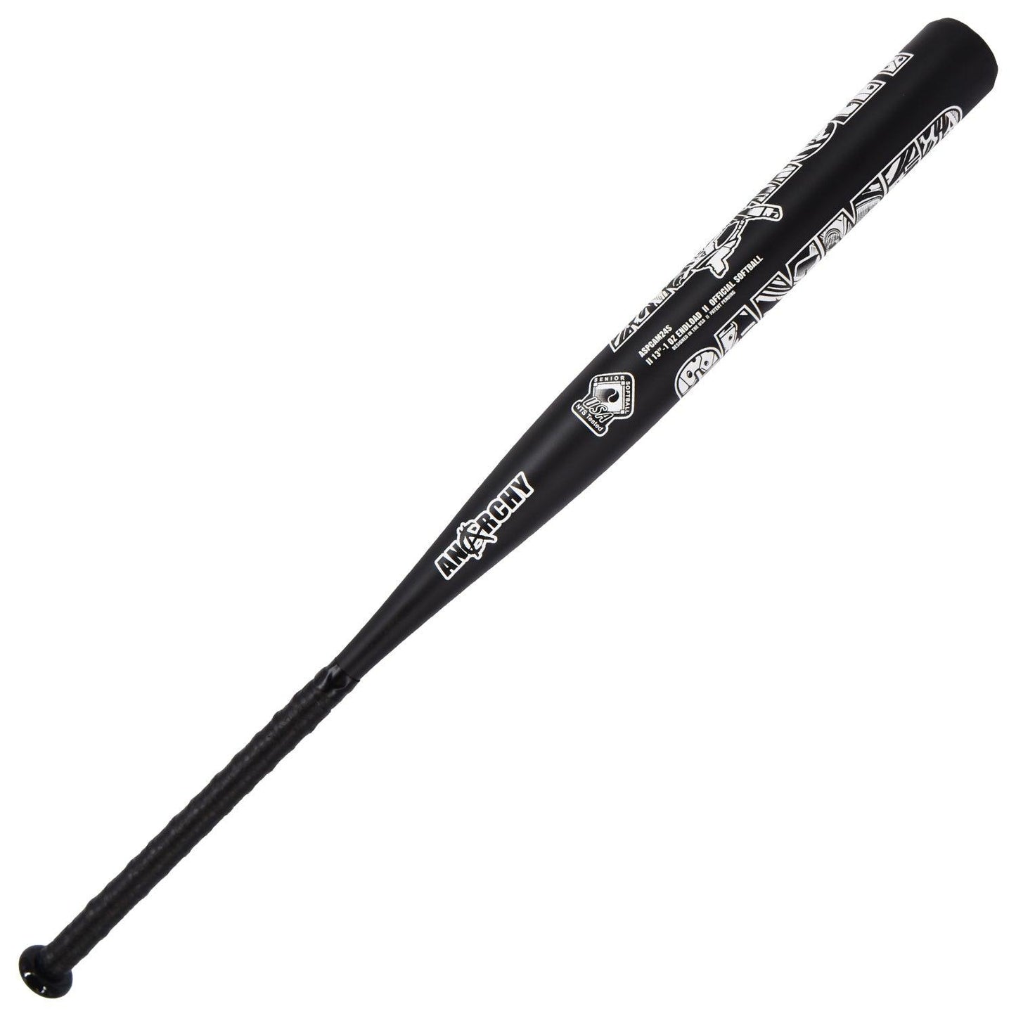 2024 Anarchy Cammed – 1PC - 13 - 1oz End Load - SSUSA Senior Slowpitch Softball Bat ASPCAM24S