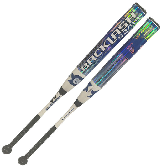 2024 Suncoast Backlash2 52/44 12 Balanced 2PC ASA/USA SP2 Slowpitch Softball Bat