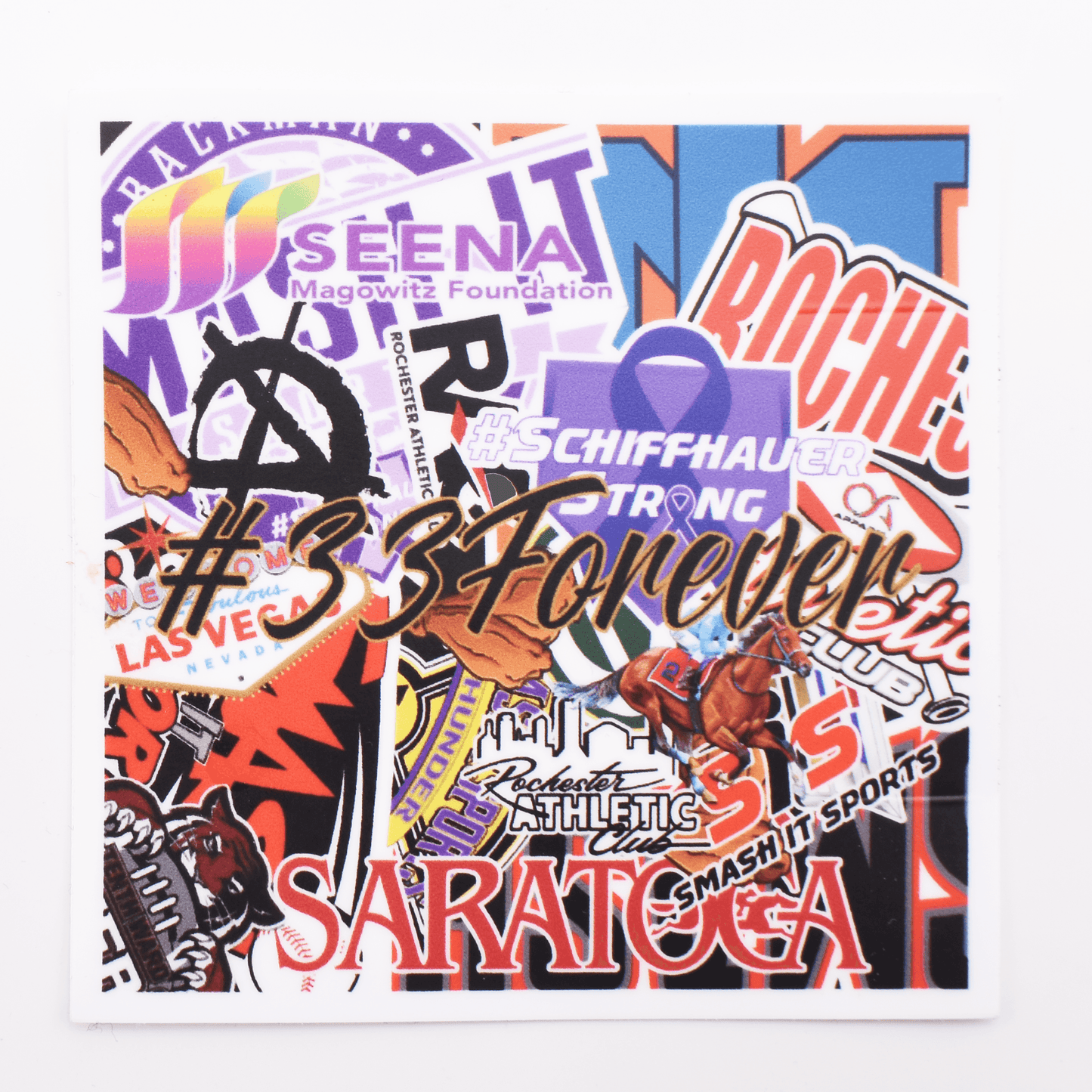 33 Forever Sticker