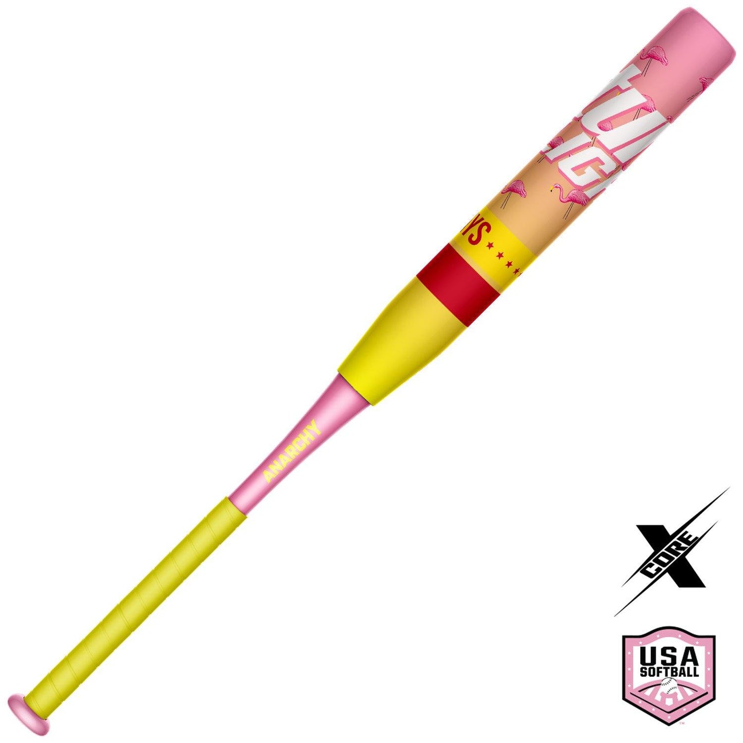 2021 Anarchy Naturdays  Collectors Edition  2PC - 12- .5oz End Load - USA/ASA Slowpitch Softball Bat A21ANTD12-2