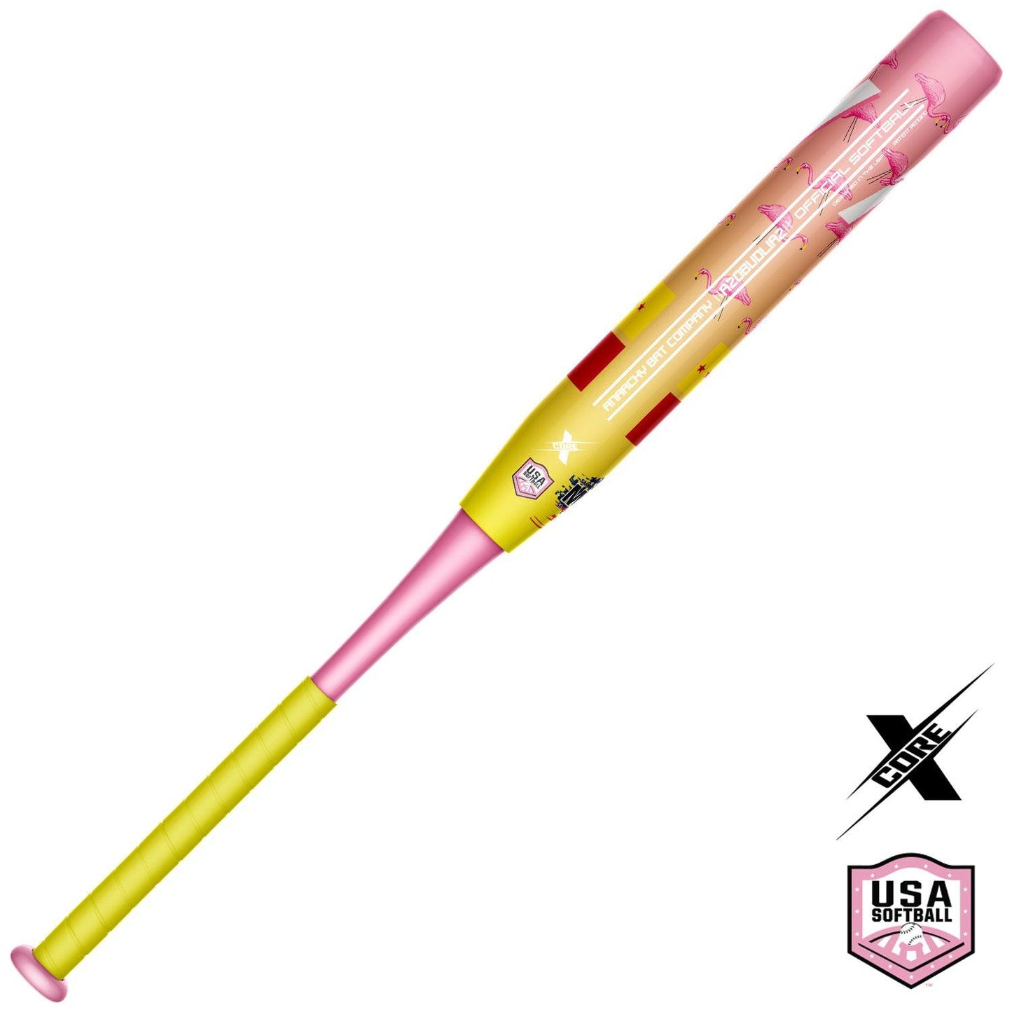 2021 Anarchy Naturdays  Collectors Edition  2PC - 12- .5oz End Load - USA/ASA Slowpitch Softball Bat A21ANTD12-2