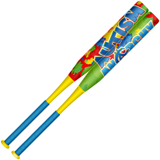 2021 Anarchy Autism  Limited Edition  1PC - 12.5- 1oz End Load - USA/ASA Slowpitch Softball Bat A20AASM1-1