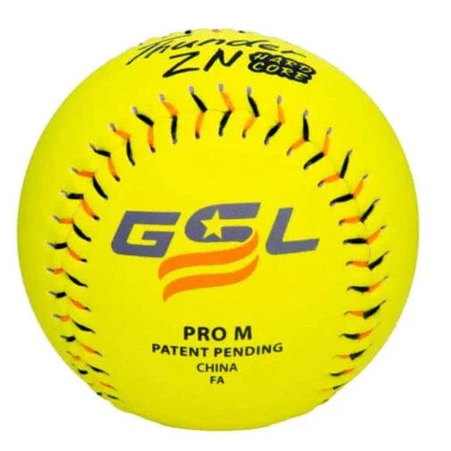 Dudley Thunder ZN Hardcore 44/375 GSL 12 Slowpitch Softballs - 4GSLH12