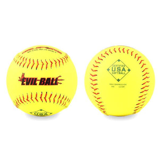 Evil Sports 52/300 Distance Tournament Edition USA/ASA 11 Slowpitch Softballs