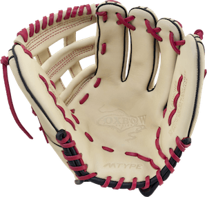 Marucci Oxbow M Type 12 H Web Fielders Baseball Glove - MFG2OX45A3-CM/BK