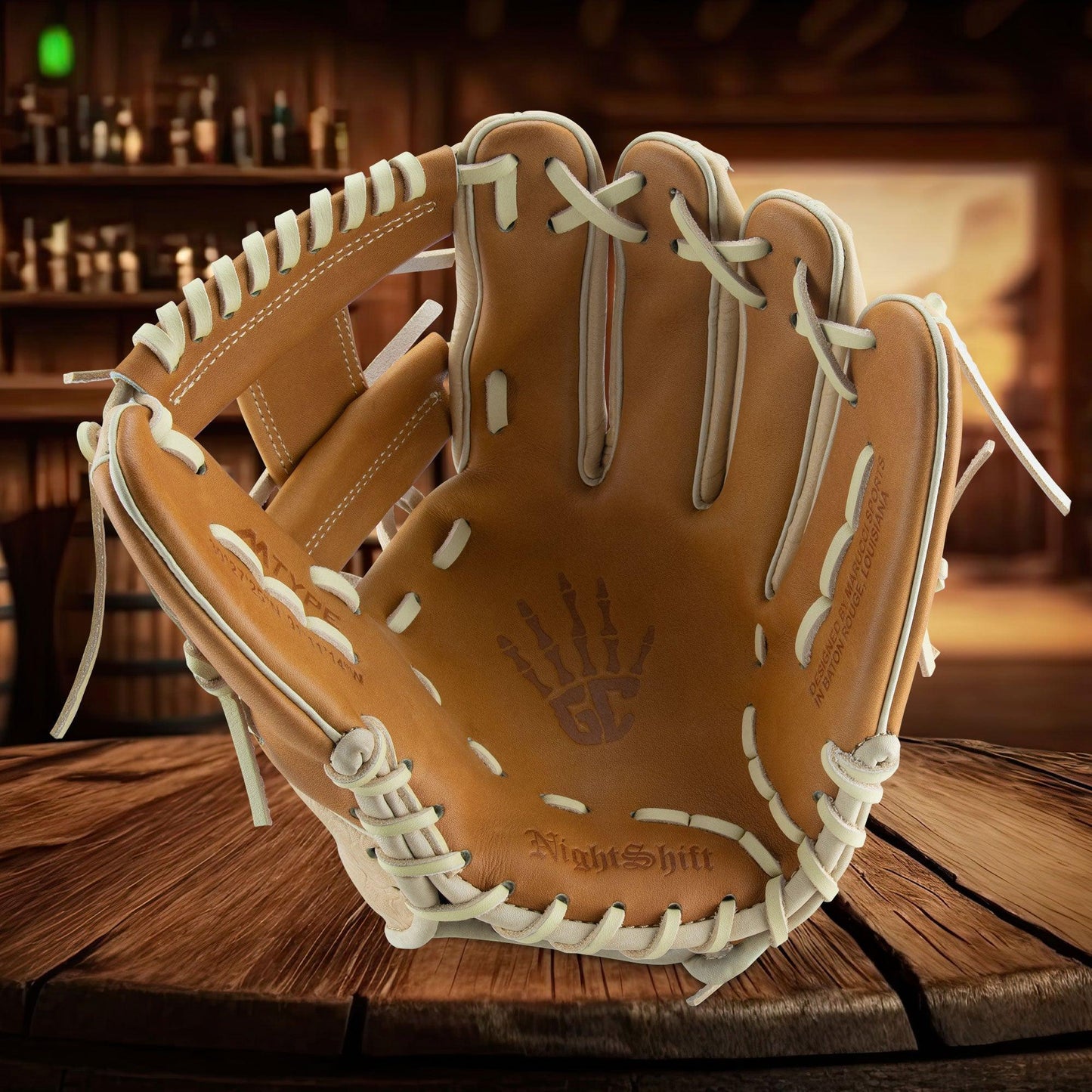 Marucci Nightshift Series Western Saddle 11.75 Glove - MFGNTSHFT-0203