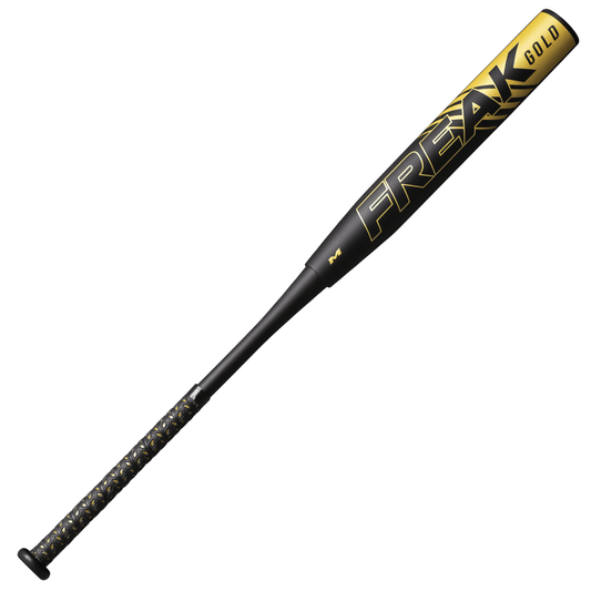 2023 Miken Freak Gold 12.5 2PC Midload ASA/USA Slowpitch Softball Bat - MSA3FKGL